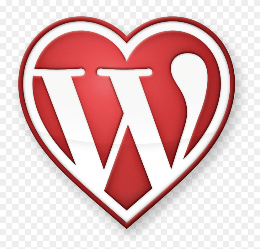825x788 Heartpress From Halfblog Love Wordpress, Heart, Wristwatch, Symbol HD PNG Download