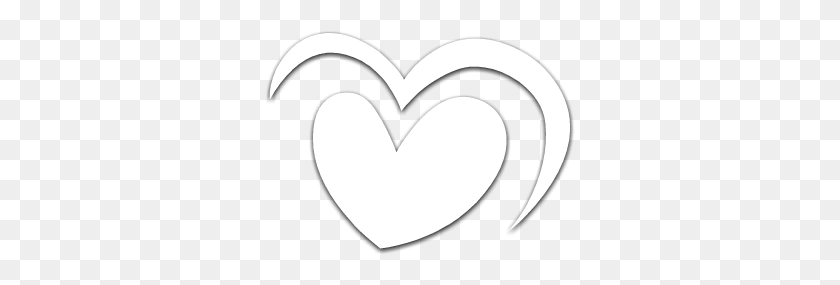 310x225 Hearts Heart, Moon, Outer Space, Night HD PNG Download