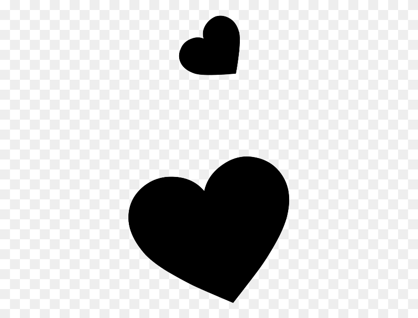 325x578 Hearts Heart Black Blackheart Overlay Overlays Heart, Gray, World Of Warcraft HD PNG Download