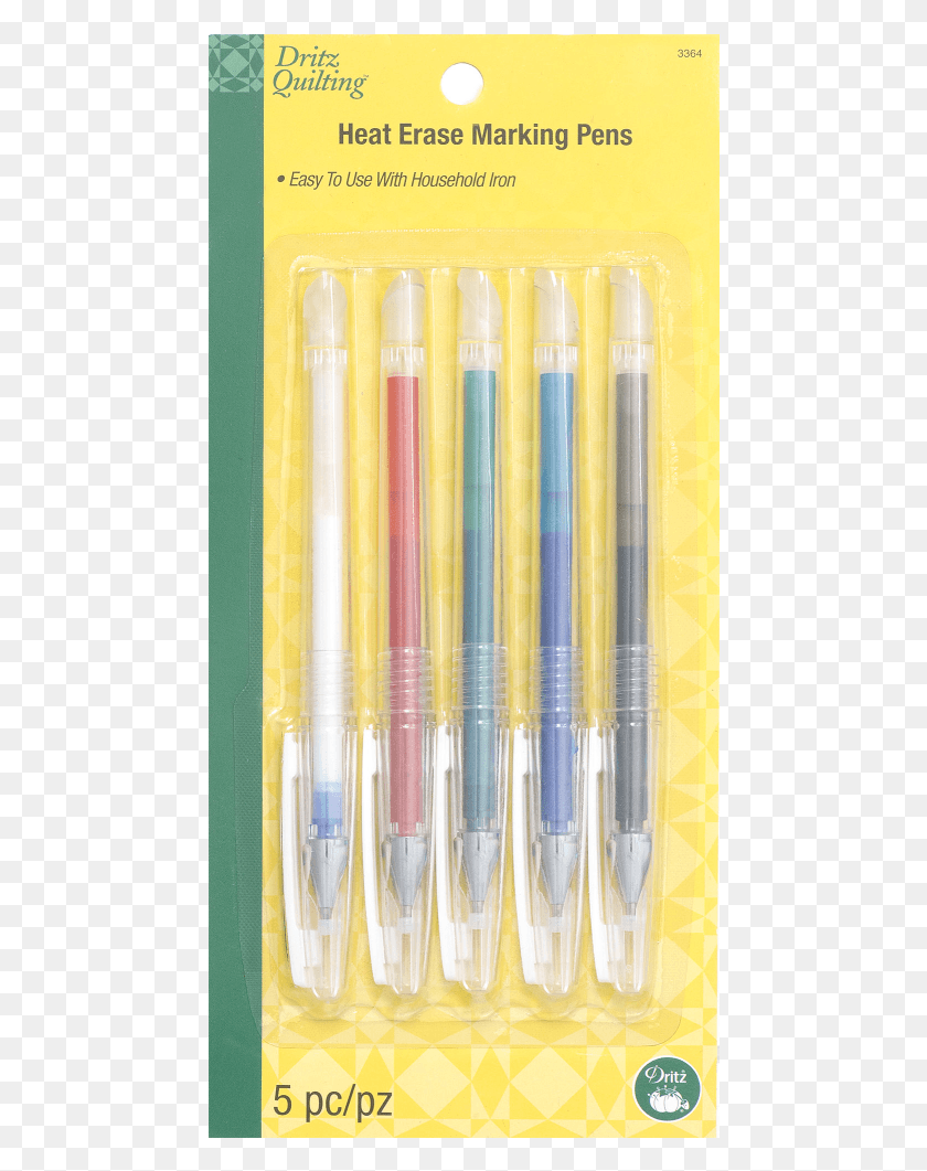464x1001 Heat Erase Pens 5 Count Brush, Pen, Light, Machine HD PNG Download