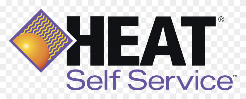 2049x733 Heat Self Service Logo Transparent Graphic Design, Text, Alphabet, Symbol HD PNG Download
