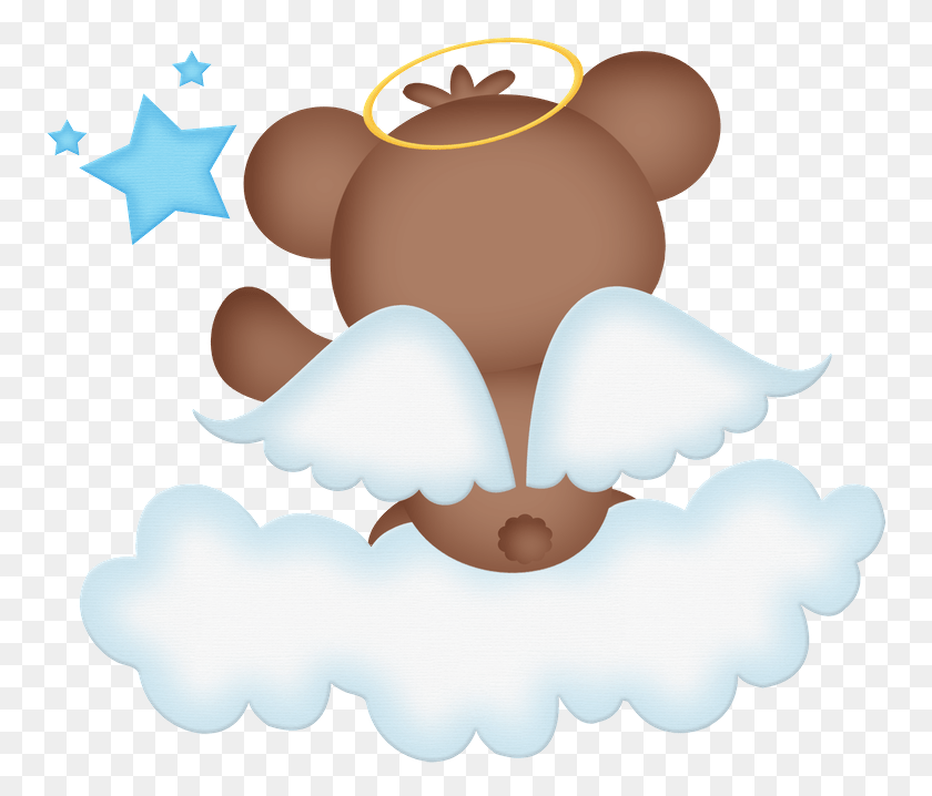 762x658 Heaven Clipart Transparent Angel Teddy Bear Clip Art, Animal, Outdoors HD PNG Download