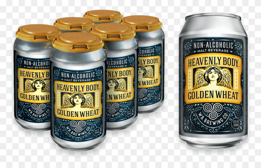 1278x787 Heavenly Body Na Golden Wheat Beer, Beverage, Drink, Tin HD PNG Download