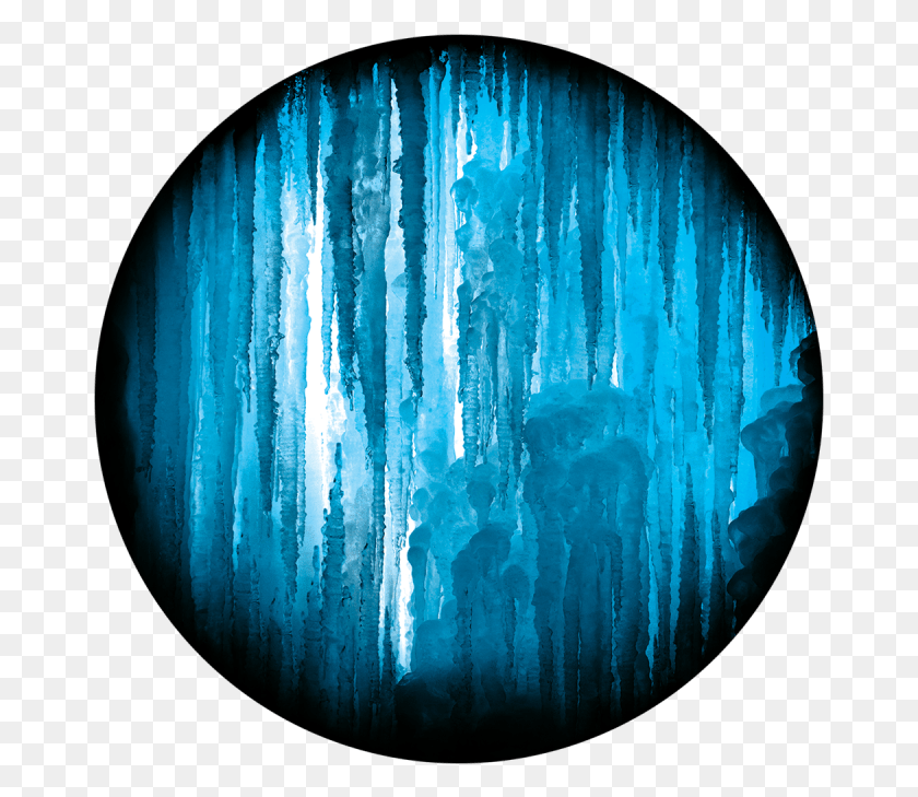 669x669 Heavy Icicle Covering Circle, Nature, Outdoors, Ice HD PNG Download