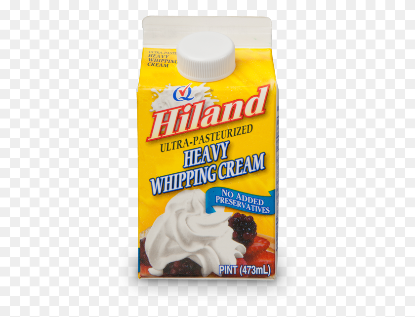 367x582 Heavy Whipping Cream Hiland Dairy, Dessert, Food, Creme HD PNG Download