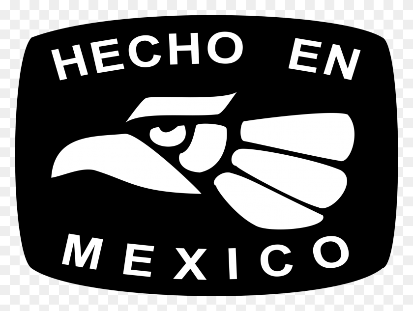 2191x1611 Hecho En Mexico Logo Transparent Logo Hecho En Mexico, Text, Label, Symbol HD PNG Download