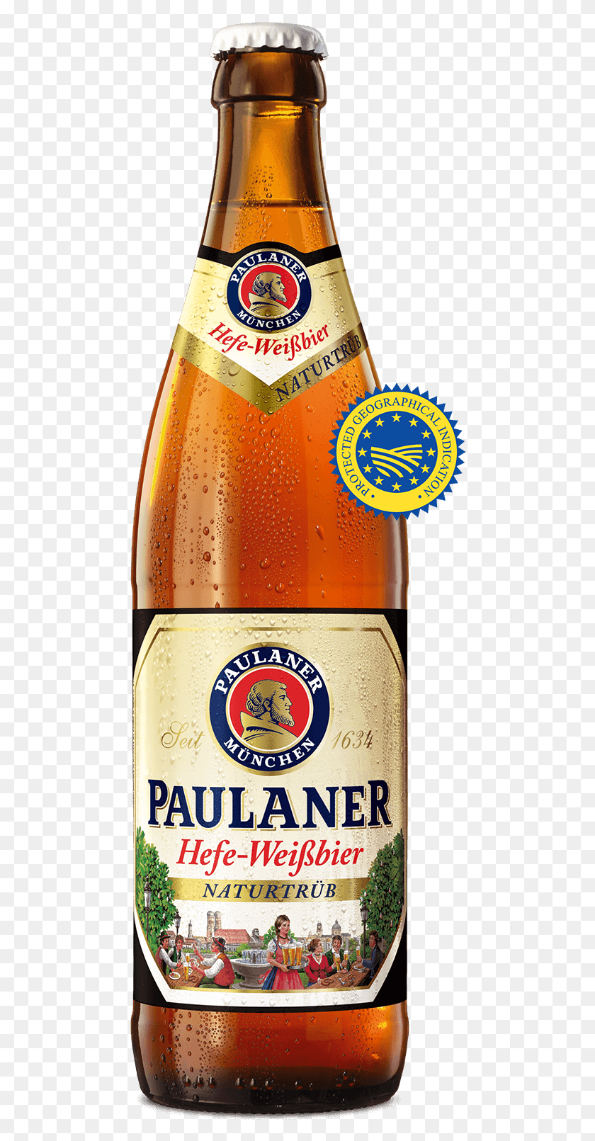 474x1551 Descargar Png Hefe Weibier Naturtrb Paulaner Weissbier, Cerveza, Alcohol, Bebidas Hd Png