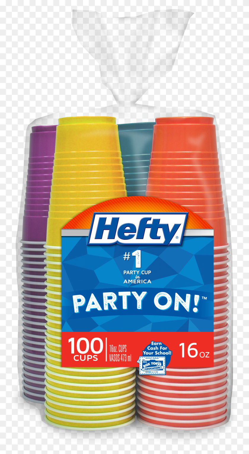 1563x2950 Hefty Disposable Party Cups Assorted Colors16 Oz Solo Cup Variety Pack, Food, Bottle, Honey HD PNG Download