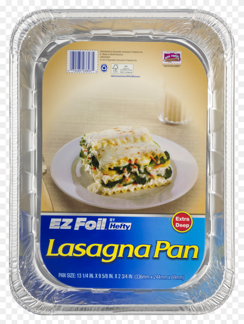 1332x1801 Hefty Ez Foil Giant Lasagna Pan HD PNG Download