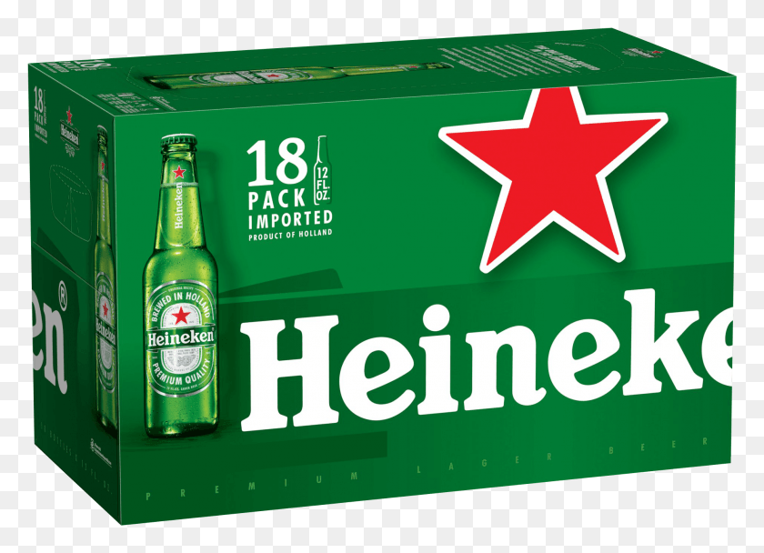 1898x1334 Heineken 18pk Bottles Heineken, Alcohol, Beverage, Drink HD PNG Download