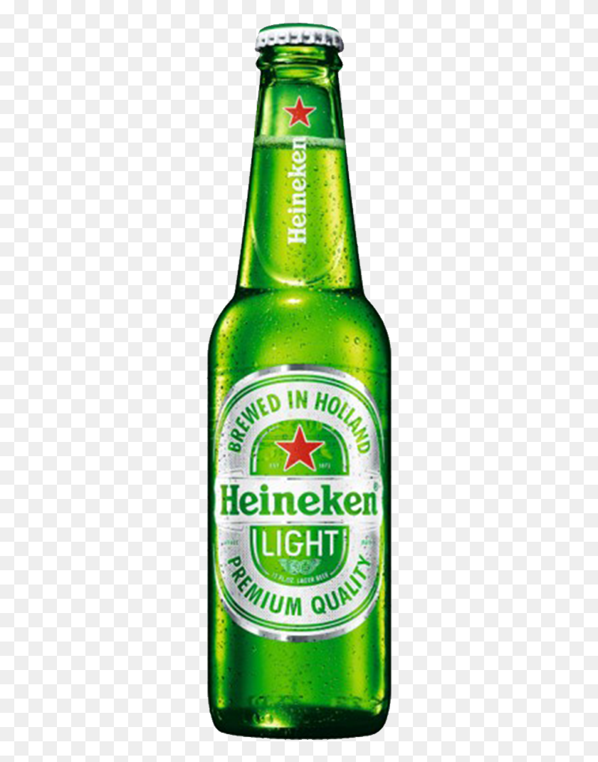 262x1009 Heineken Light Bottles 24 X 33cl Heineken Beer, Bottle, Alcohol, Beverage HD PNG Download