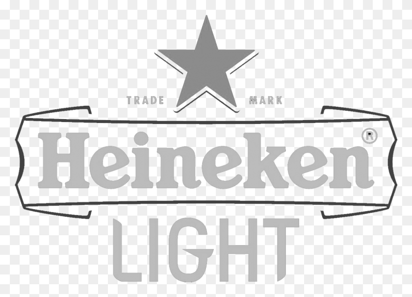 1182x828 Heineken Light Logo The Image Kid Heineken, Symbol, Star Symbol, Text HD PNG Download