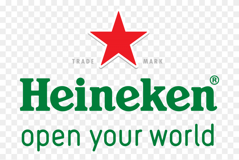 700x501 Descargar Png Heineken Logos Heineken Logo Vector, Símbolo, Símbolo De Estrella, Texto Hd Png