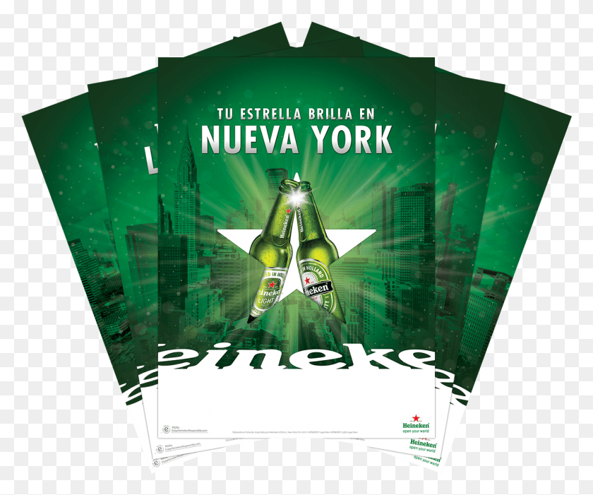 1235x1015 Heineken Share Flyer, Poster, Advertisement, Paper HD PNG Download