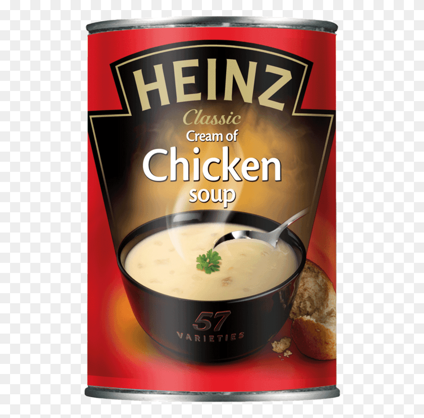 510x767 Heinz Cream Of Chicken Soup Heinz Lentil Soup, Bowl, Dish, Meal HD PNG Download