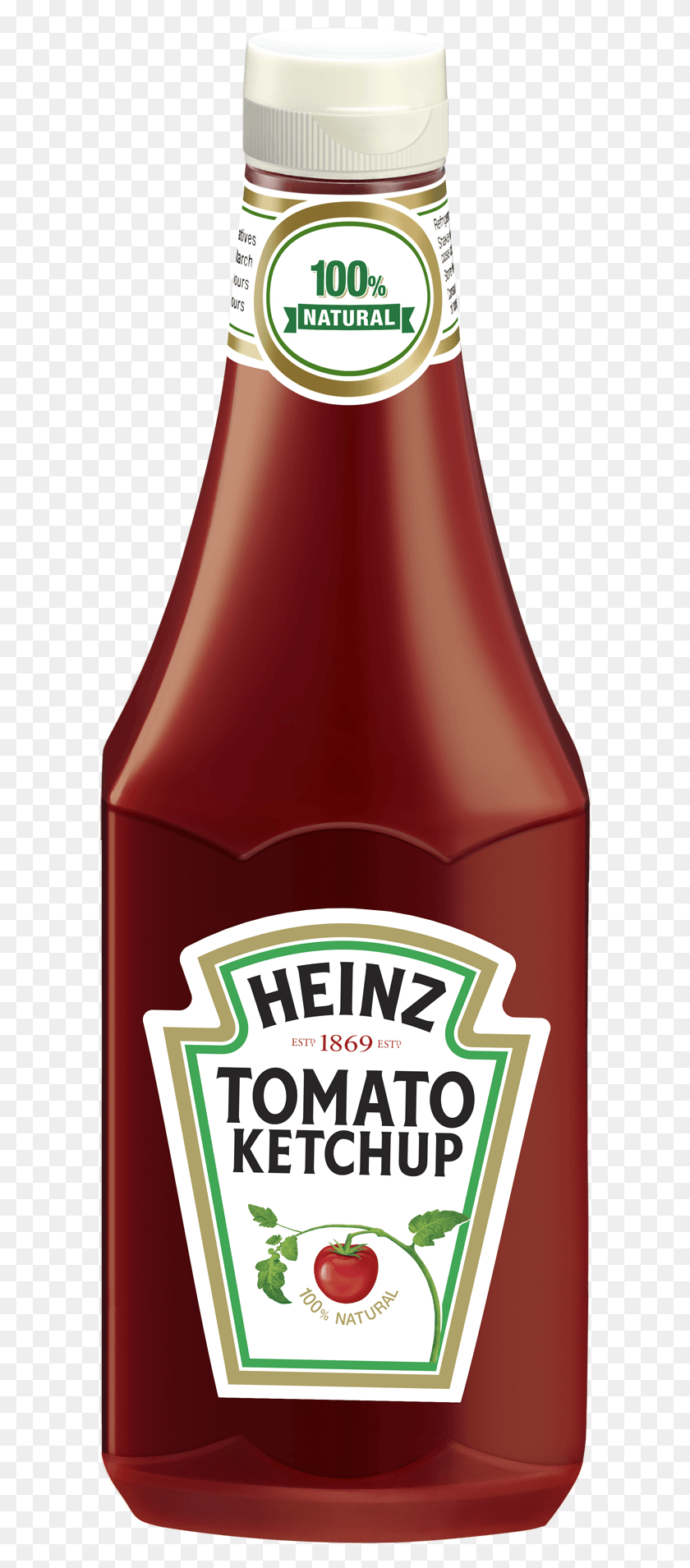 598x1849 Heinz Tomato Ketchup, Food, Label, Text HD PNG Download