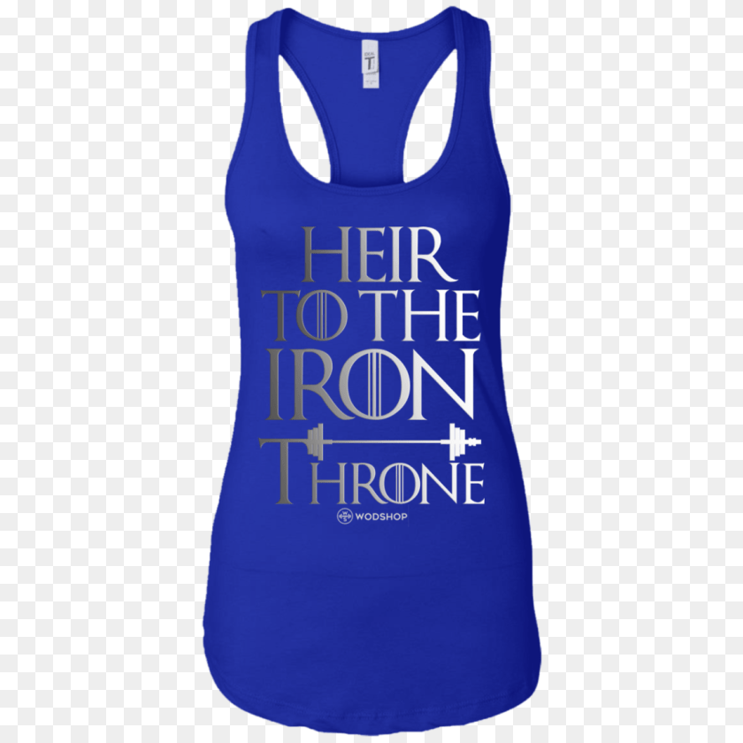 1155x1155 Heir To The Iron Throne Womens Tank Wodshop, Clothing, Tank Top Clipart PNG