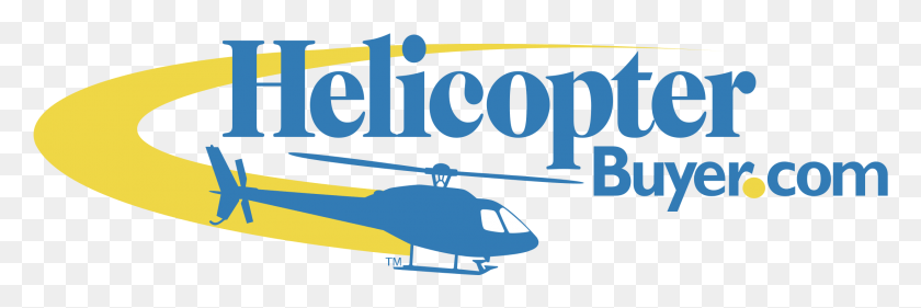 2191x621 Helicopter Buyer Com Logo Transparent Helicopter, Aircraft, Vehicle, Transportation HD PNG Download