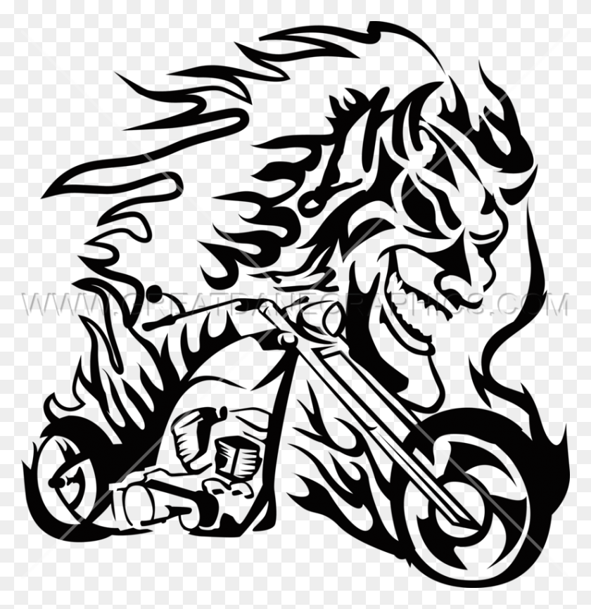 825x853 Hell Clipart Hell Flame Stencil Of Hell39s Flames, Symbol, Dragon HD PNG Download