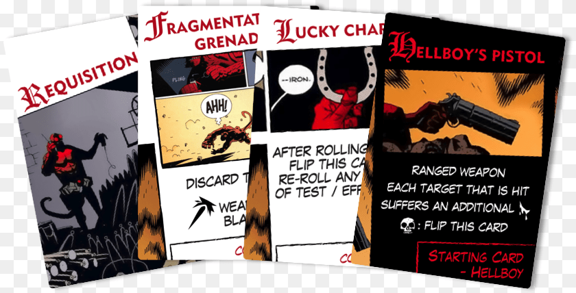 Hellboy Flyer, Book, Comics, Publication, Adult Clipart PNG