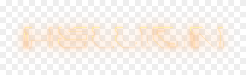 3101x791 Hellion Yellow Glow Http Calligraphy, Text, Label, Hot Dog HD PNG Download