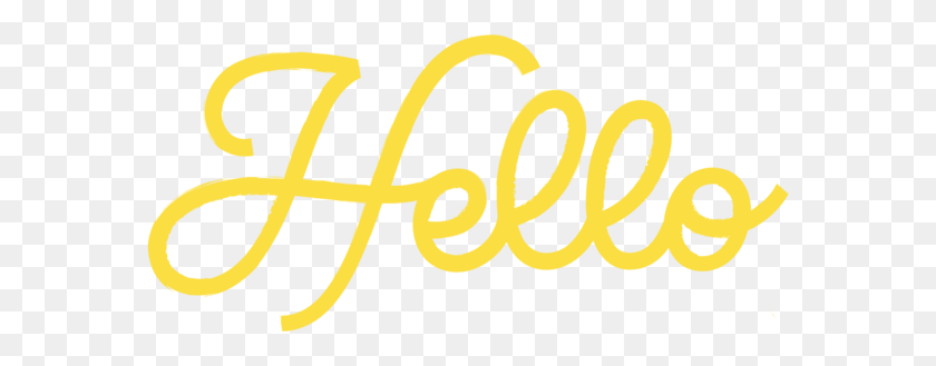 577x269 Hello Calligraphy, Label, Text, Word HD PNG Download