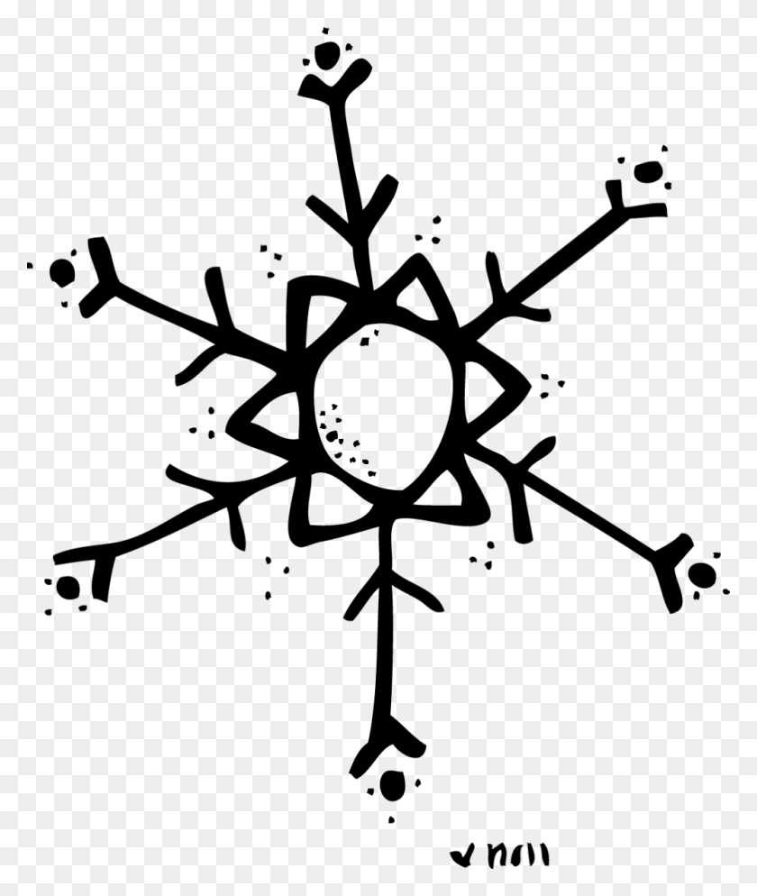 1000x1198 Hello December Snowflake Snowflake Black Clipart Transparent Background, Gray, World Of Warcraft HD PNG Download