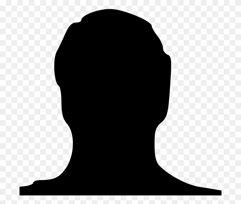 705x653 Hello I39m Brian Man Head Silhouette, Gray, World Of Warcraft HD PNG Download