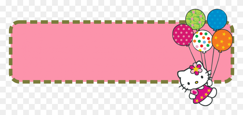 1487x646 Шаблон Баннера Hello Kitty Дизайн Баннера Hello Kitty, Спорт, Спорт, Командный Вид Спорта Png Скачать