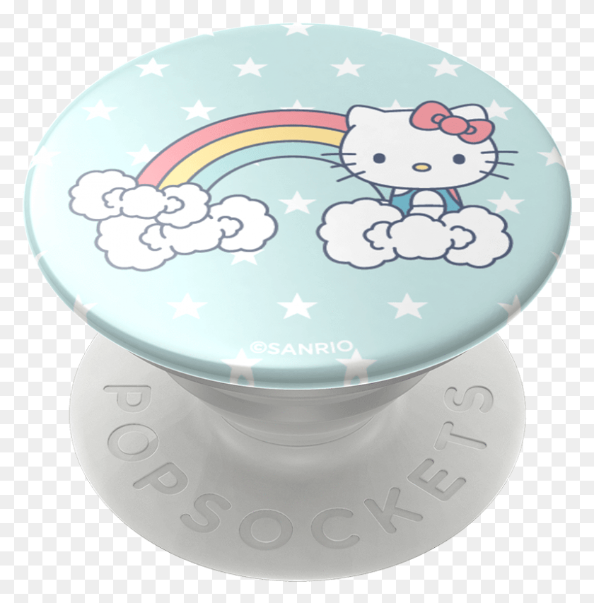 796x810 Hello Kitty Clouds Cartoon, Porcelain, Pottery HD PNG Download