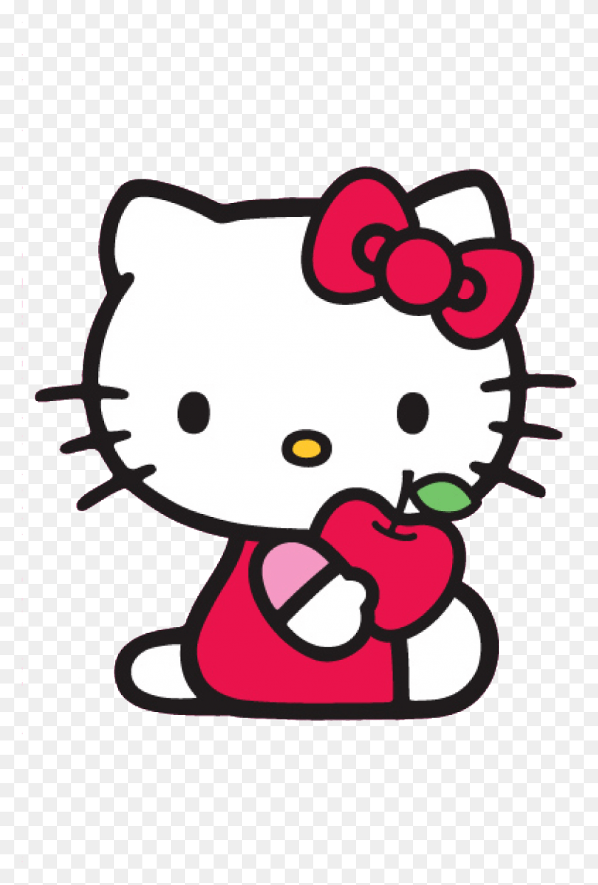 981x1489 Descargar Png Hello Kitty Halloween Clipart Hello Kitty, Almohada, Cojín, Etiqueta Hd Png