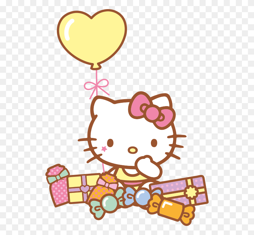 540x715 Descargar Png Hello Kitty, Hello Kitty 40 Cumpleaños, Sonajero Hd Png
