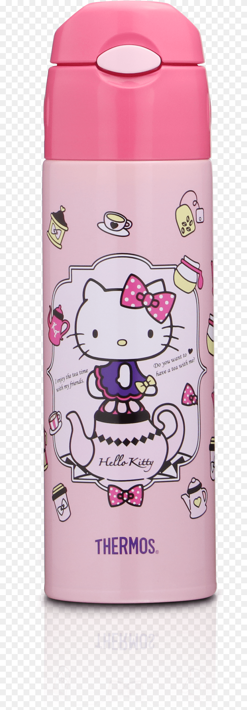 742x2410 Hello Kitty Thermos, Bottle, Face, Head, Person Transparent PNG