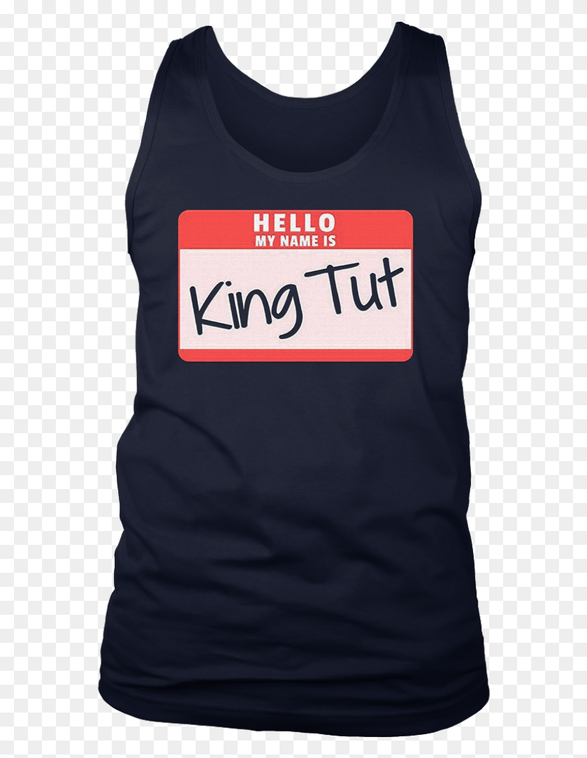 562x1025 Hello My Name Is King Tut Halloween Egyptian God Costume Active Tank, Clothing, Apparel, Vest HD PNG Download