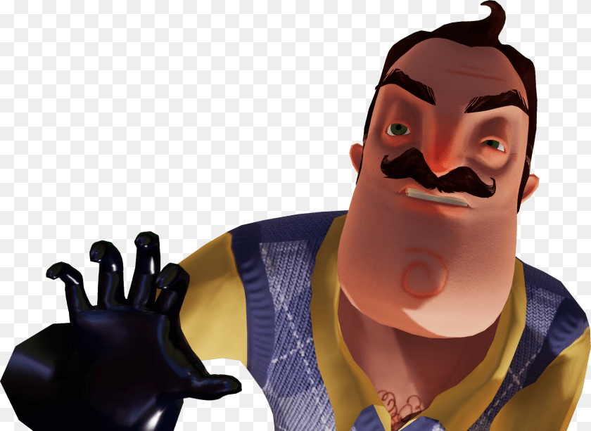 Hello Neighbor Hello Neighbor Neighbor Face, Person, Head, Clothing Transparent PNG