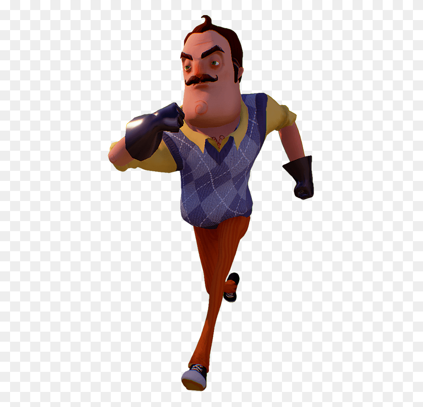 415x750 Hello Neighbor Render, Person, Human, Sport HD PNG Download