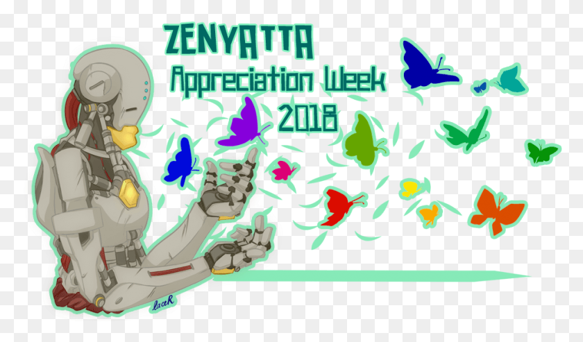 944x525 Hello So I Thought Zenyatta Deserved A Week Of Appreciation Illustration, Graphics, Text HD PNG Download