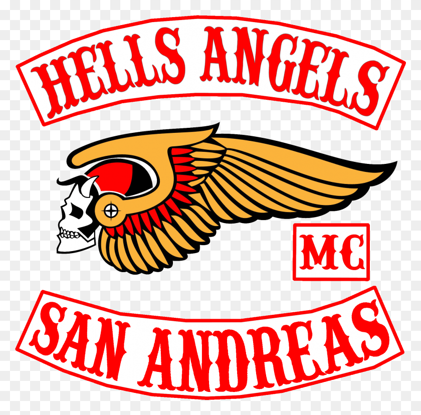 1711x1686 Логотип Hells Angels, Символ, Товарный Знак, Этикетка Hd Png Скачать