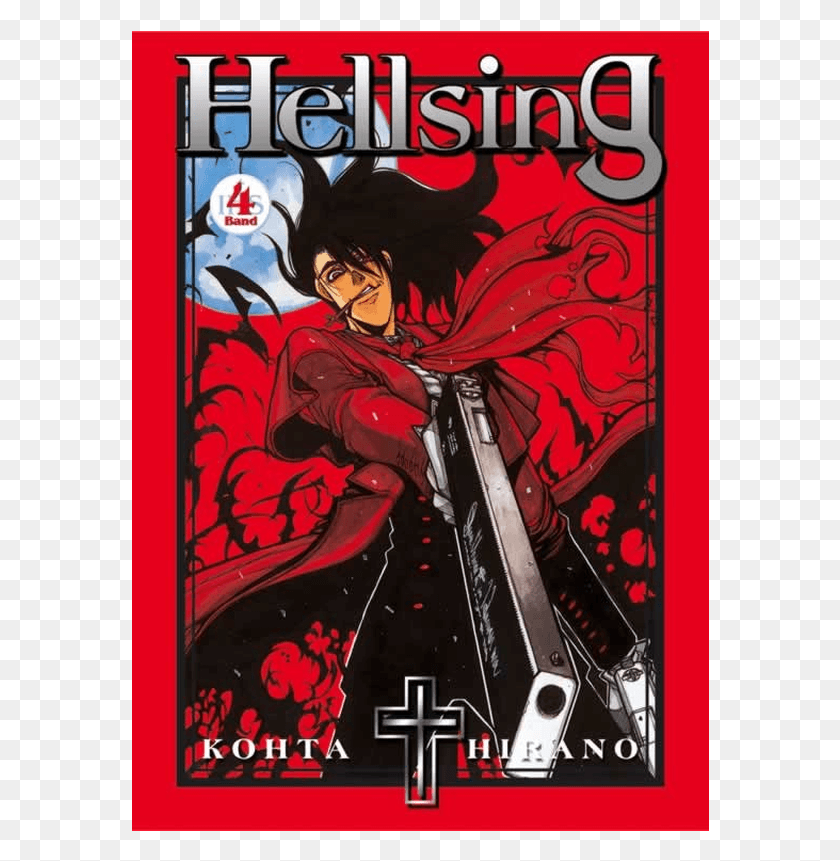578x801 Hellsing, Poster, Advertisement, Comics HD PNG Download
