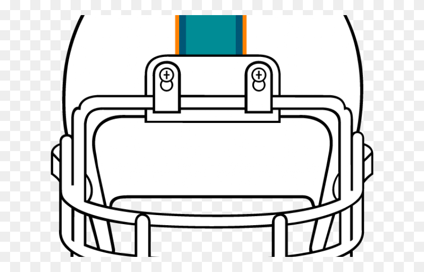 640x480 Helmet Clipart Miami Dolphins, Stencil, Adapter, Electrical Device HD PNG Download