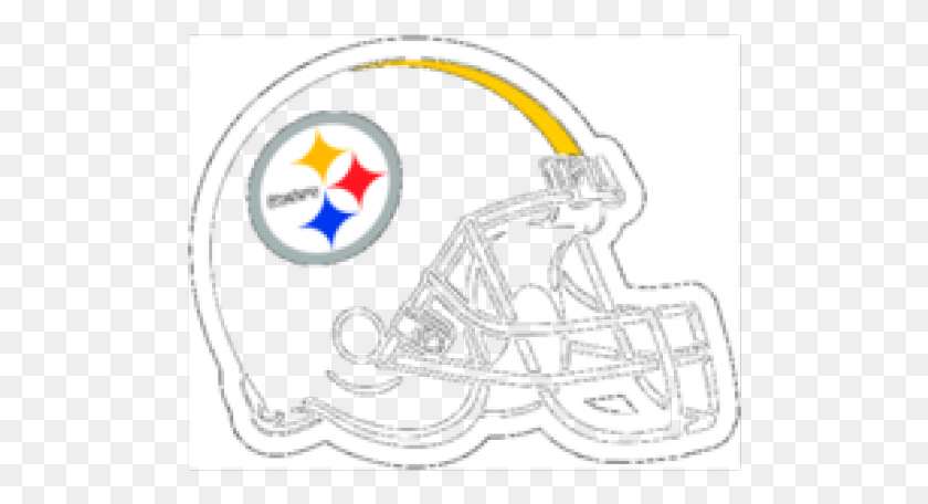 507x396 Helmet Clipart Pittsburgh Steelers Pittsburgh Steelers Helmet, Clothing, Apparel, Football Helmet HD PNG Download