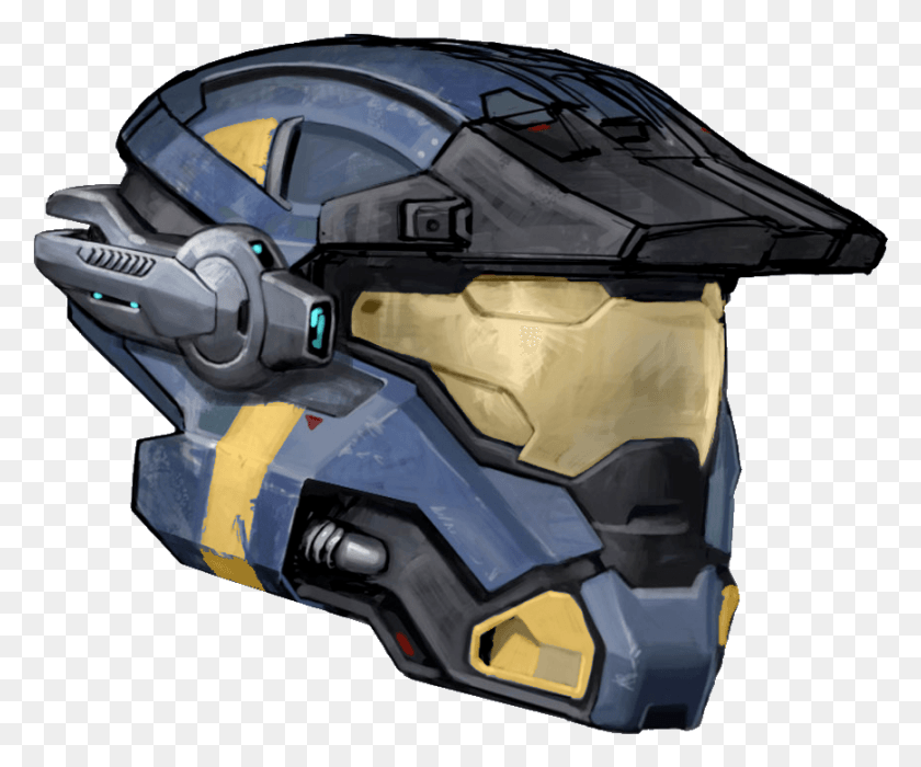 869x714 Helmet Coloured, Clothing, Apparel, Spaceship HD PNG Download