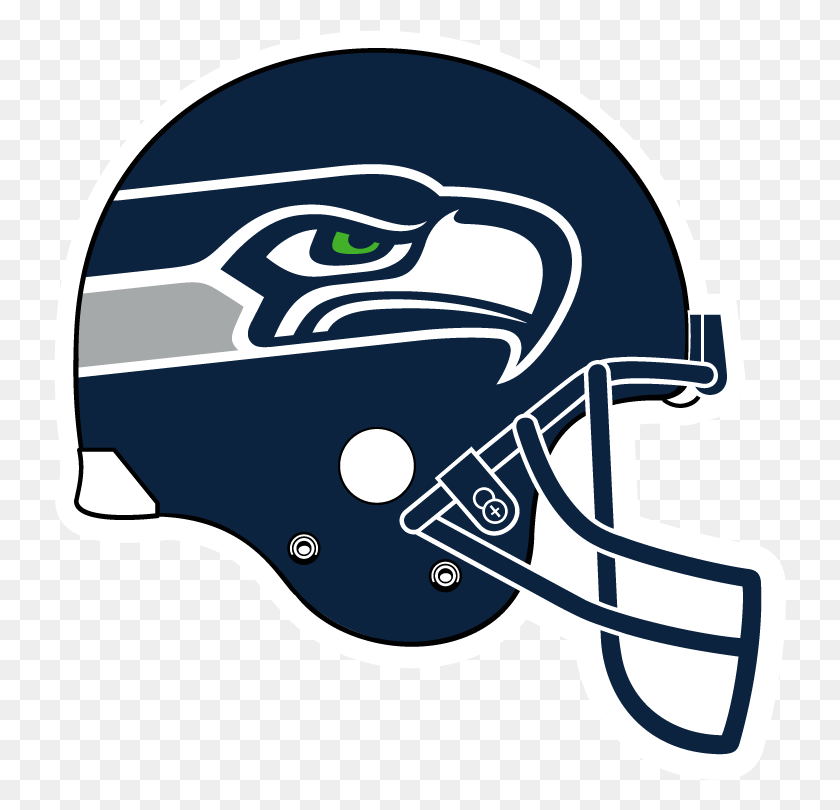 732x750 Helmet Season Nfl Bay Green Seahawks Seattle Clipart Jacksonville Jaguars Helmet Logo, Clothing, Apparel, Crash Helmet HD PNG Download