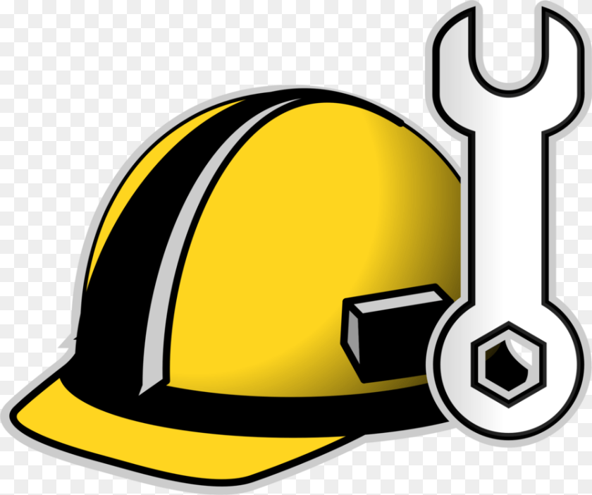 Helmetcapyellow Hard Hat Clip Art, Clothing, Hardhat, Helmet, Device Sticker PNG