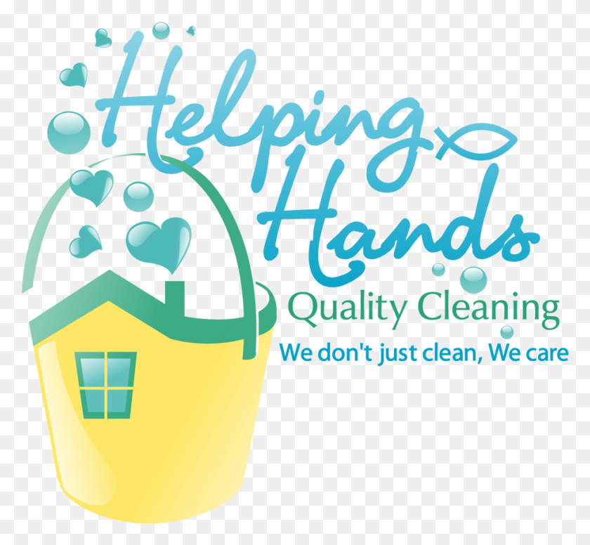 924x849 Helping Hands Helping Hands Cleaning Service, Text, Bucket, Recycling Symbol HD PNG Download