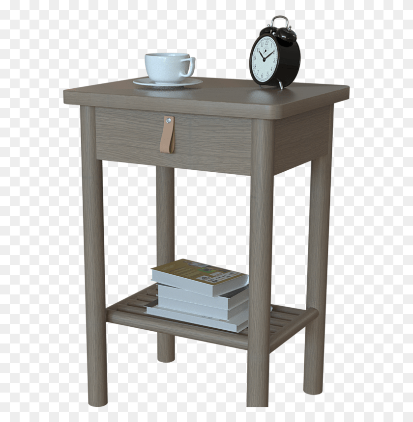 587x800 Hemnes Black Bedside Table, Furniture, Clock Tower, Tower HD PNG Download