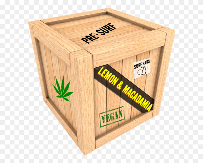 614x617 Hemp Crate Plywood, Box, Weapon, Weaponry HD PNG Download