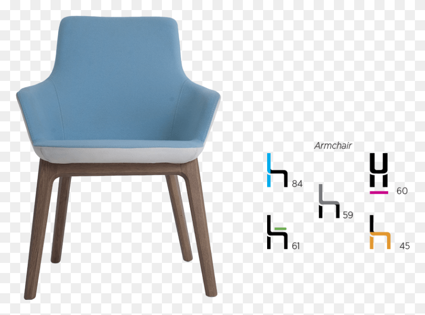 816x590 Hendrix Mini Armchair Chair, Furniture, Plastic HD PNG Download