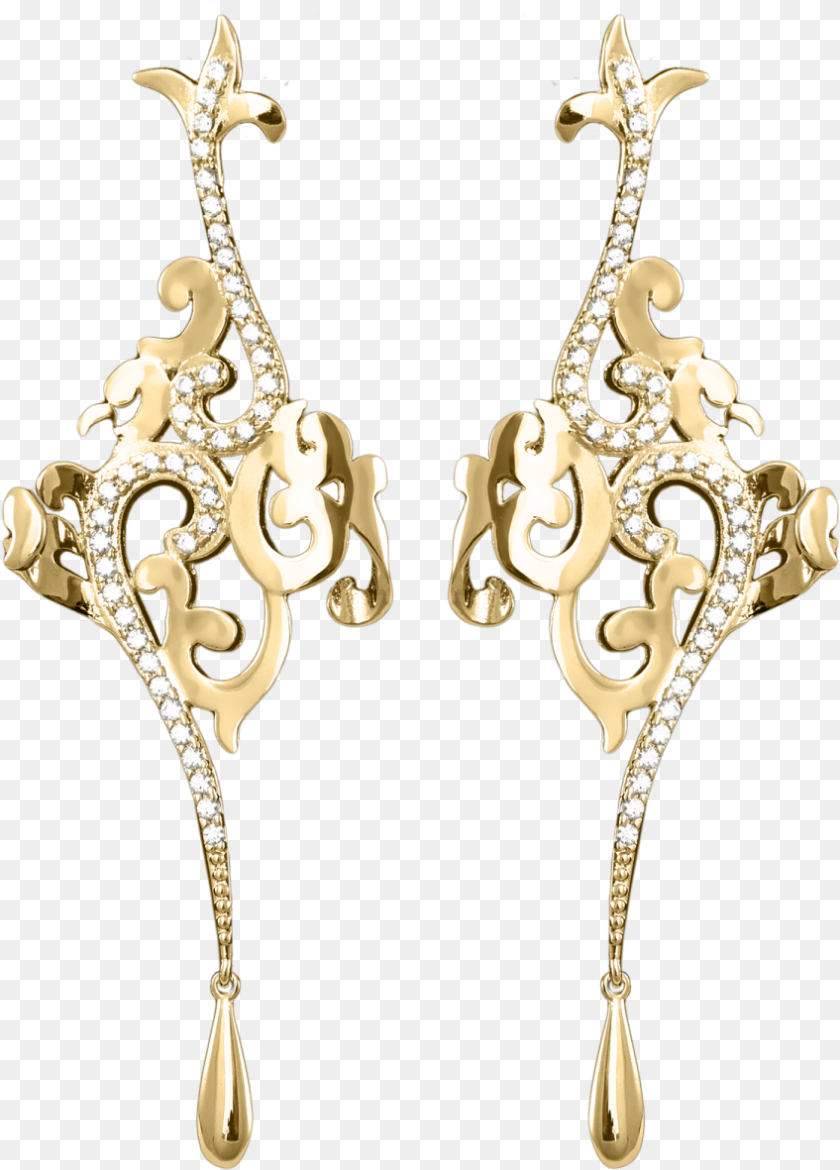 Henna Earrings Earrings, Accessories, Jewelry, Earring, Gold Clipart PNG