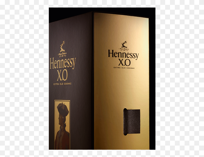 440x587 Descargar Png Hennessy The Original Xo Book Cover, Botella, Cosméticos, Alcohol Hd Png